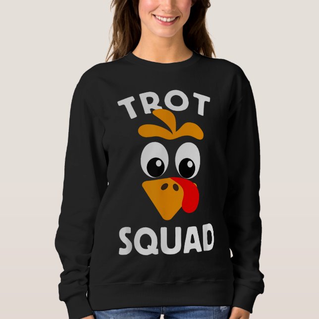 Sudadera Talla de Correr de Escuadrón Turco (Anverso)