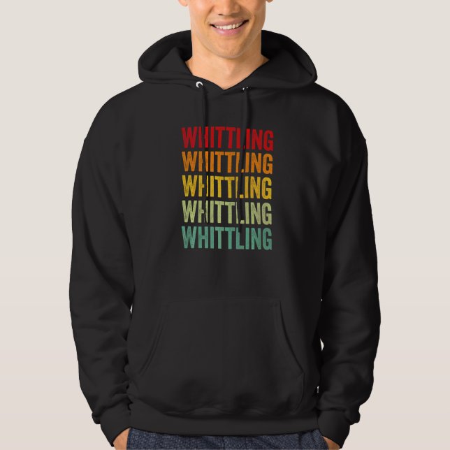 Sudadera Talla de madera Talla de madera Aficionado Arcoíri (Anverso)