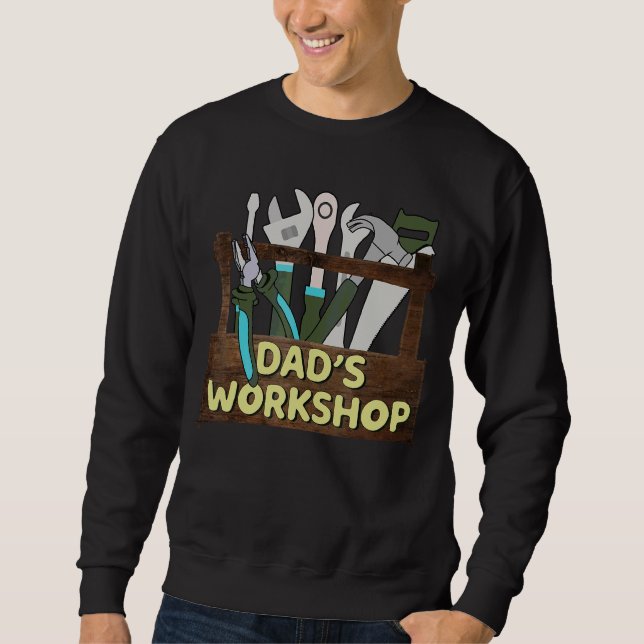 Sudadera Taller para papás  Día del padre 2022 (Anverso)