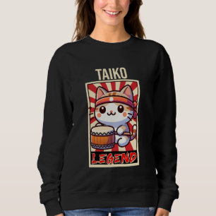 Sudadera Tambor de tako japonés tradicional