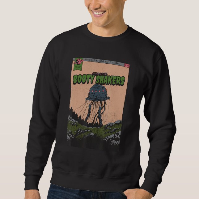 Sudadera Tambor EDM Junglist UFO DnB Music Liquid (Anverso)
