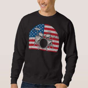 Sudadera Tambor Para Hombres Mujeres Niños Percusión Tambor