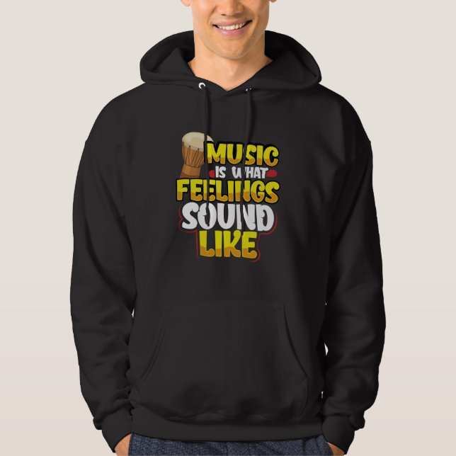 Sudadera Tambores Bongo (Anverso)