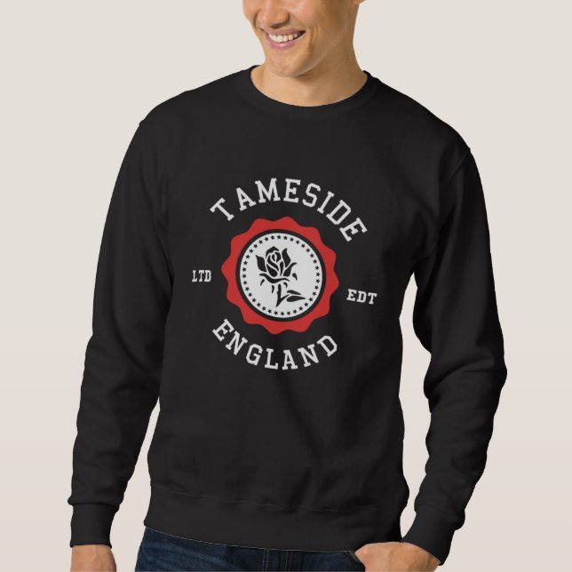 Sudadera TAMESIDE England Rose Badge (Anverso)