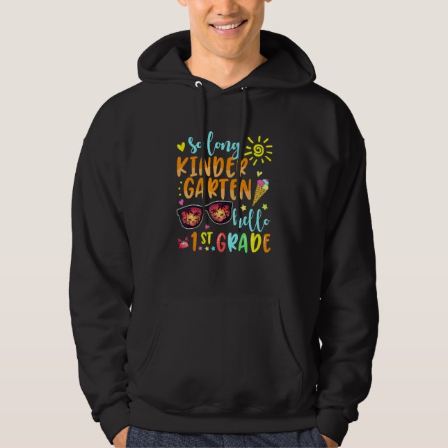 Sudadera TAN LARGO KINDERGARTEN HOLA 1.ᵉʳ Maestre (Anverso)