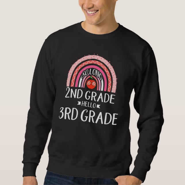 Sudadera TAN LARGO SEGUNDO GRADO HELLO 3º GRADO Maestro arc (Anverso)