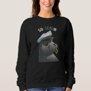 Sudadera Tan tonto león marino marino marino marino marino