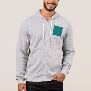 Sudadera Tanager Turquesa y Azul Teal Patrón de Repetición