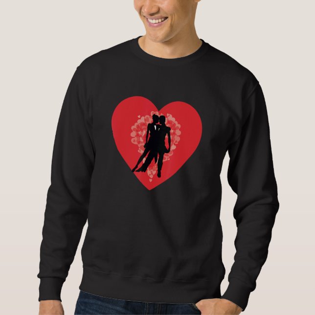 Sudadera Tango Dancers Couple Argentine Ballroom Dance Danc (Anverso)