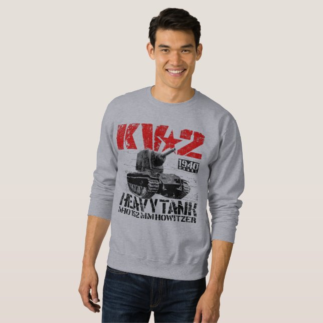 Sudadera Tanque pesado de la Unión Soviética KV-2 (Anverso completo)