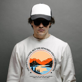 Sudadera Tans Se Desvanecerá, pero los Recuerdos perdurarán