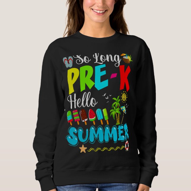 Sudadera Tanto Tiempo Antes De Que K Hello Summer Pool El Ú (Anverso)