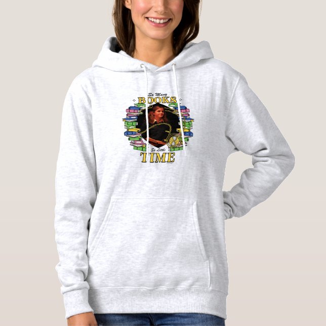 Sudadera Tantos Libros, Tan Poco Tiempo (Anverso)
