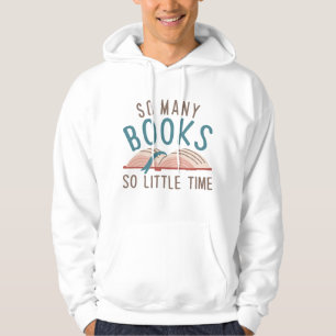 Sudadera Tantos Libros Tan Poco Tiempo