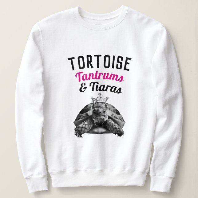 Sudadera Tántrues tortoise y tiaras | Camiseta (Anverso del diseño)