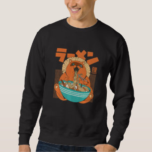 Sudadera Tanuki Yokai japonés lindo perro mapache