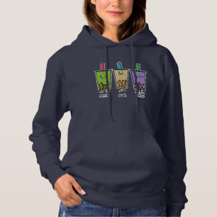 Sudadera Tapioca del taro de la leche de la bebida del