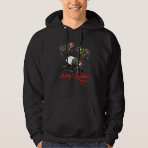Sudadera Tapir Lover Árbol de Navidad Enciende Animales Xma