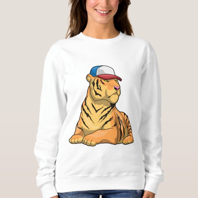 Sudadera Tapón de tigre (Anverso)