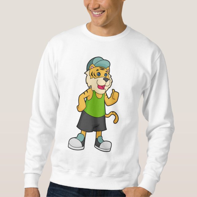 Sudadera Tapón de tigre (Anverso)