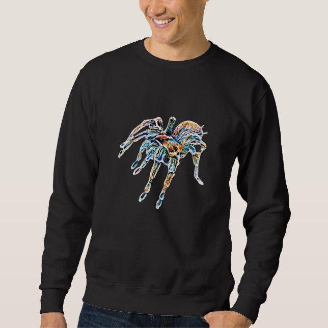 Sudadera Tarantula Motif Coloful Spider Arachnid Tarantulas (Anverso)