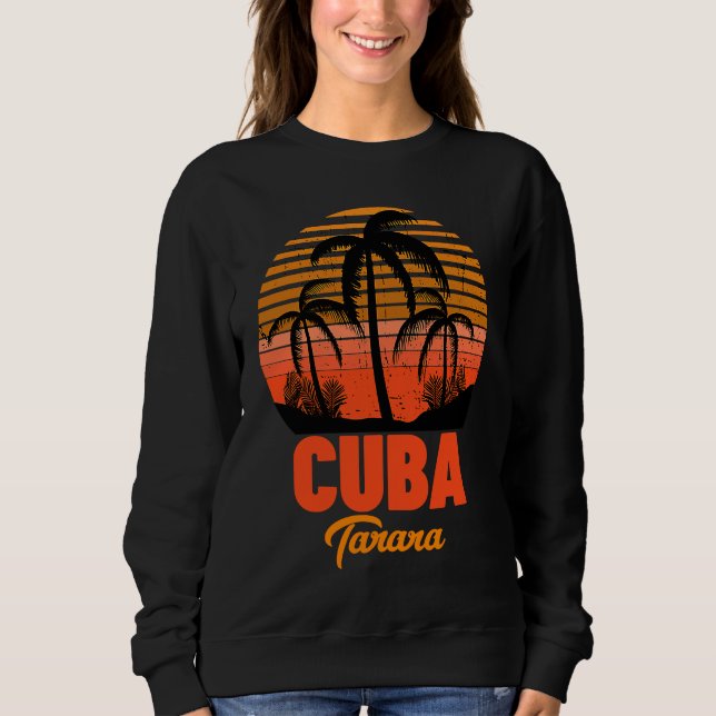 Sudadera Tarara Beach Cuba (Anverso)