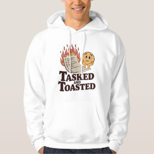 Sudadera Tarea asignada y tostada Colapso de productivida