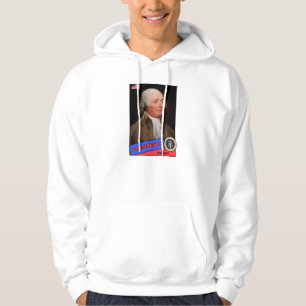 Sudadera Tarjeta de béisbol de John Adams