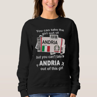 Sudadera Tarjeta de embarque de Andria Chica de Andria An