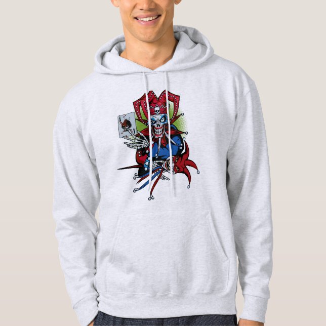 Sudadera Tarjeta de juego, camiseta de bromista (Anverso)
