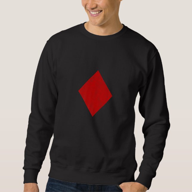Sudadera Tarjeta de juego de diamantes (Anverso)