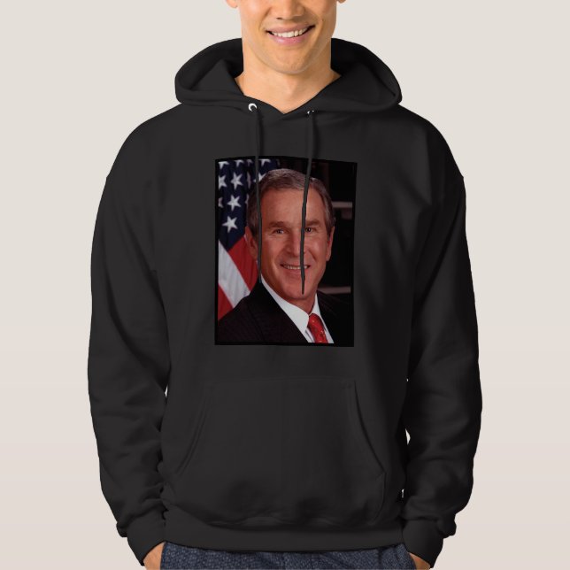 Sudadera Tarjeta de Navidad del presidente estadounidense G (Anverso)