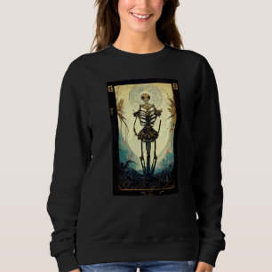 Sudadera Tarjeta del Tarot Halloween Vestimenta Oculta Góti