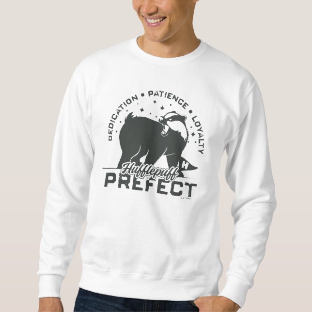 Sudadera Tarjeta prefecta HUFFLEPUFF™ (Anverso)