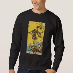 Sudadera Tarjeta Tarot clásica: el tonto