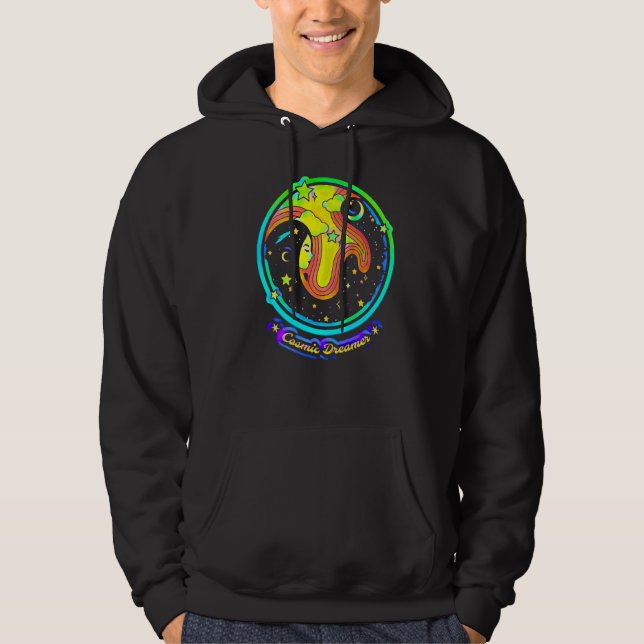 Sudadera Tarjeta Tarot de Ilustración Espiritual Dreamer Có (Anverso)