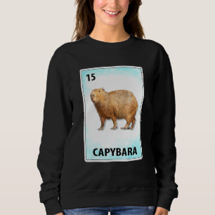 Sudadera Tarjetas mexicanas Capybara