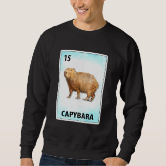 Sudadera Tarjetas mexicanas Capybara