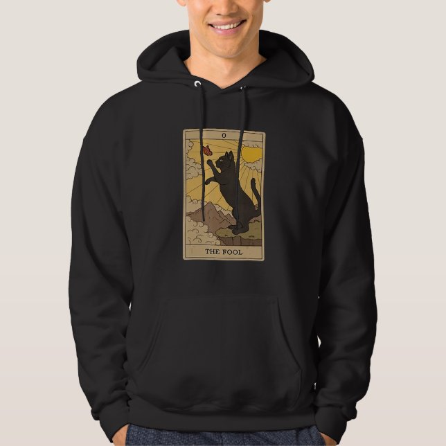 Sudadera Tarot Card Cat  The Fool (Anverso)