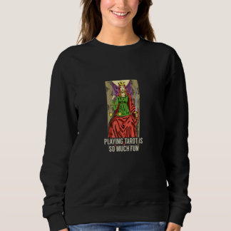 Sudadera Tarot Card Occult Fortune Mystic Moon Astrology Em