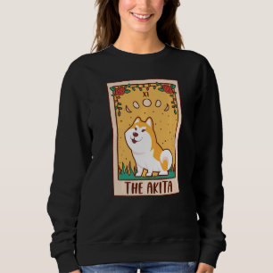 Sudadera Tarot Card Occult Magic Occultism Dog Akita