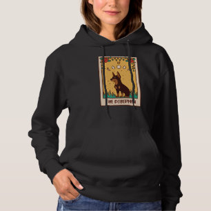Sudadera Tarot Card Occult Magic Occultism Dog Doberman