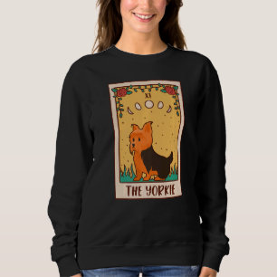 Sudadera Tarot Card Occult Magic Occultism Dog Yorkie
