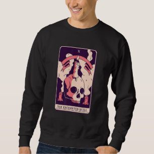 Sudadera Tarot de cráneo encantado
