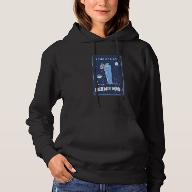 Sudadera Tarot Déjame Solo Modo Ermitaño (Anverso)