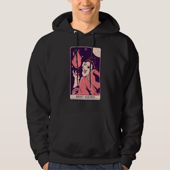 Sudadera Tarot del asistente nocturno (Anverso)