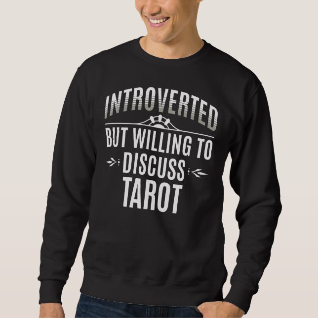 Sudadera Tarot introvertido (Anverso)