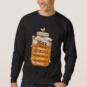 Sudadera Tarrito De Miel De Abeja Apicultor Apicultura Apic