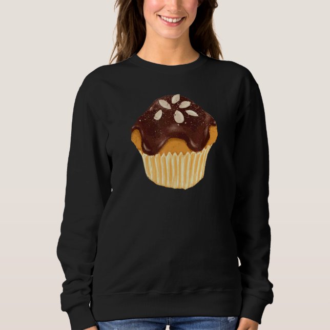 Sudadera Tarta De Cumpleaños De Chocolate Casera Para Parej (Anverso)