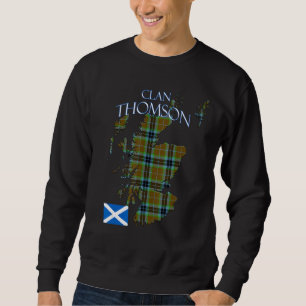 Sudadera Tartan del Clan Escocés Thompson Escocia